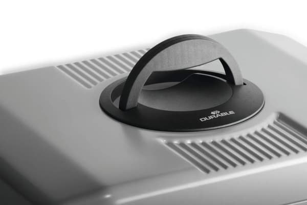 DURABLE €UROBOXX - Kontantkasse - metalli - antracit-grå