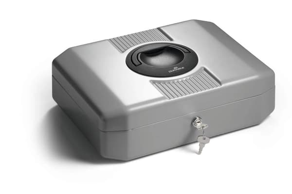 DURABLE €UROBOXX - Kontantkasse - metalli - antracit-grå