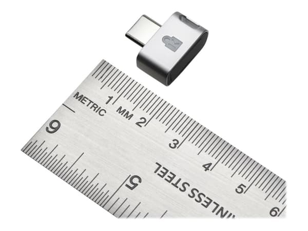 Kensington VeriMark Guard USB-C Fingerprint Key - FIDO2, WebAuthn/CTAP2, & FIDO U2F - Cross Platform - Fingeravtrykksleser - USB-C - TAA-samsvar