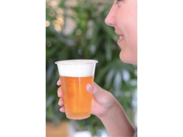 Duni - Ølglass - 63 cl - avhendbar - gjennomsiktig (en pakke 50)