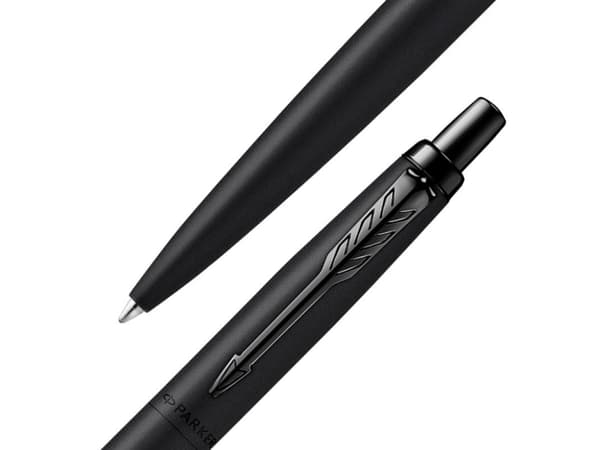 Parker 2122753, Klämma, Fastklämbar, indragbar kulspetspenna, Påfyllnadsbar, Blå, 1 styck