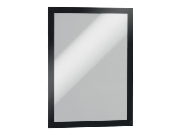DURABLE DURAFRAME - Dokumentholder - overflatemontert - for A4 - dobbeltsidet - svart (en pakke 2)