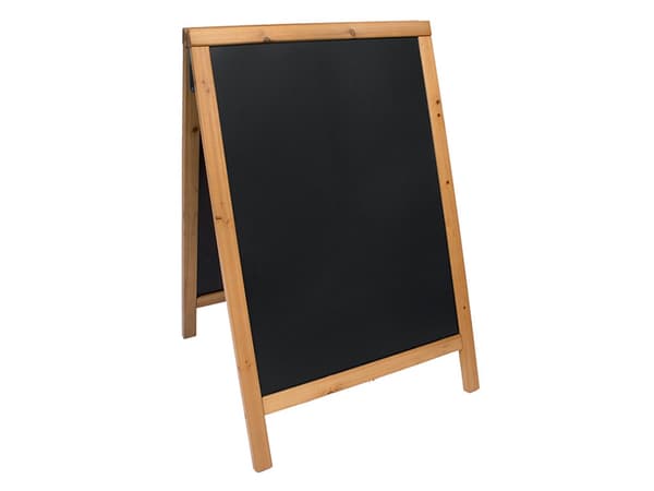 Securit SBDW-TE-85, Melamine, Harpiks, Tre, Sort