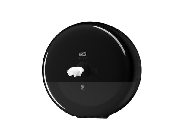 Tork 680008, Toalettpappershållare för reservpapper, Svart, Plast, 269 mm, 156 mm, 269 mm