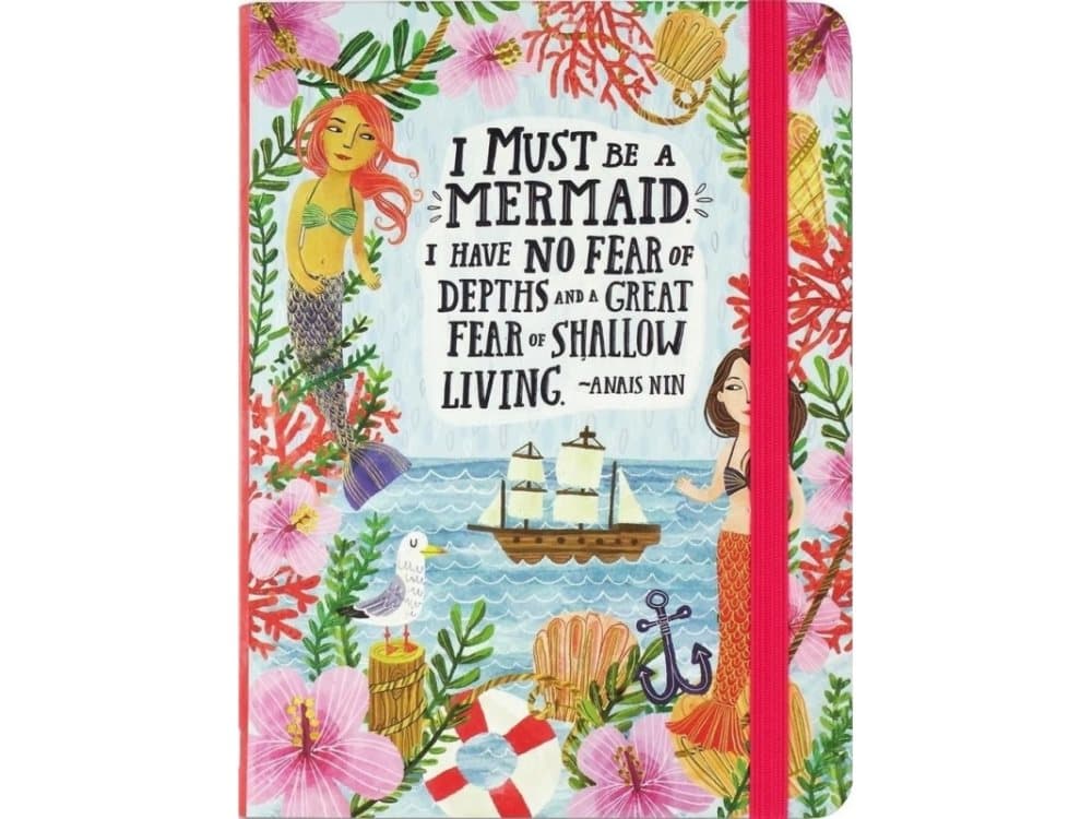 Peter Pauper Press Notebook I must be a Mermaid