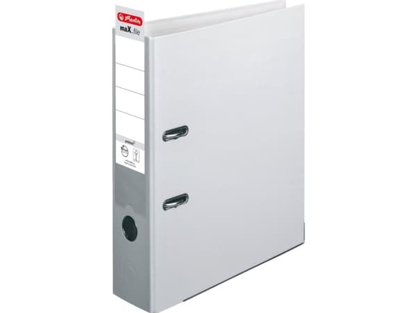 Herlitz 05480900, A4, Polypropylen (PP), Grå, 8 cm, 1 styck