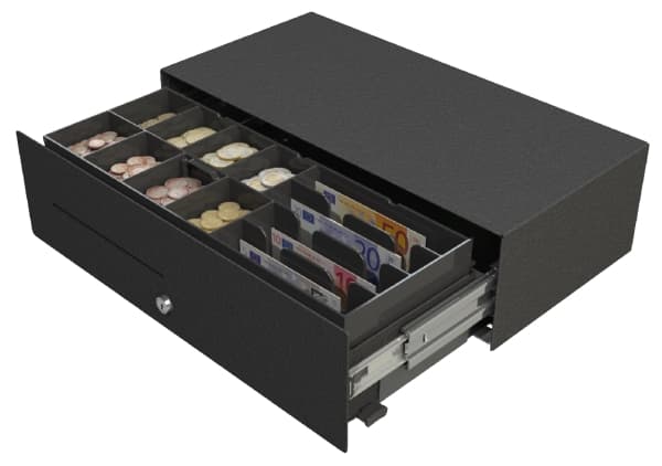 APG MICRO - Elektronisk kassaskuff - svart