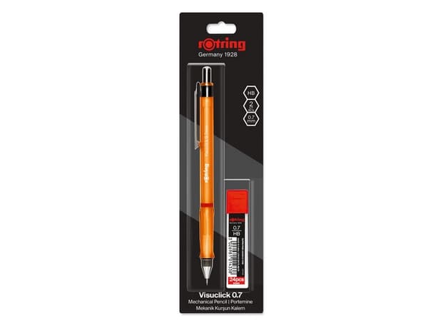 Rotring Visuclick, Sort, HB, 0,7 mm, 1 stykker