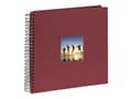 Miniatyrbilde 1 av 5: Hama Spiral Bound "Fine Art" - Album - 300 x 4x6 in (10x15 cm) - bordeaux x 1