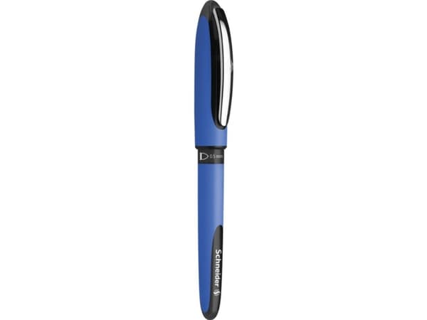 Schneider Schreibgeräte One Hybrid C 0.5, Stiftpenna, Svart, Blå, Svart, Gummi, 0,5 mm, Ambidextrous