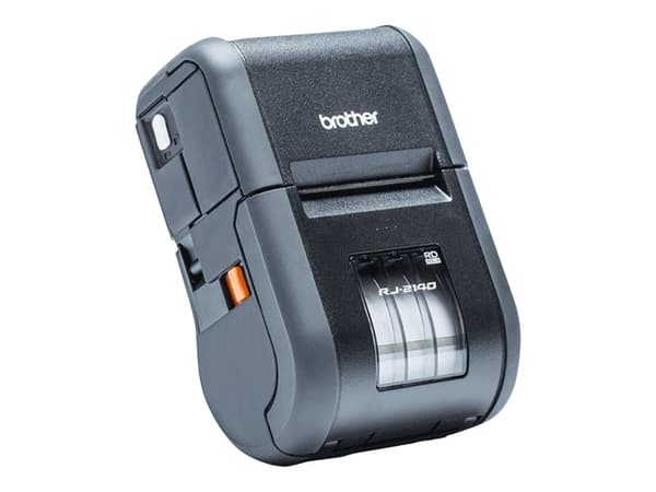Brother RuggedJet RJ-2140 - Kvittoskrivare - direkt termisk - Rulle (5,8 cm) - 203 dpi - upp till 152 mm/sek - USB 2.0, Wi-Fi(n)