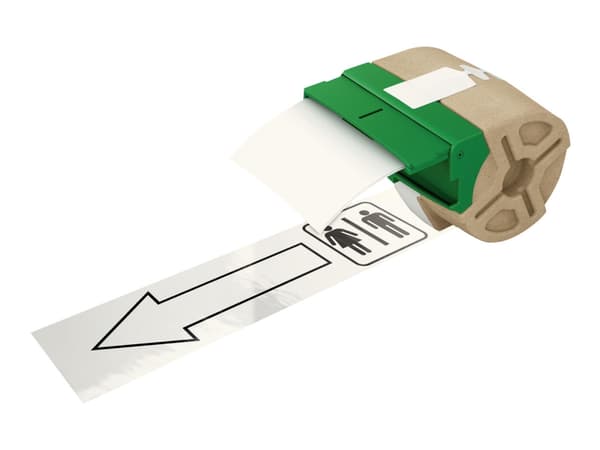 Leitz Icon - Plast - selv-adhesiv - hvit - Roll (8.89 cm x 11.9 m) 1 rull(er) merkelapper