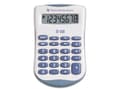 Miniatyrbild 2 av 5: Texas Instruments TI-501, Ficka, Grundläggande, 8 siffror, Batteri, Blå, Vit