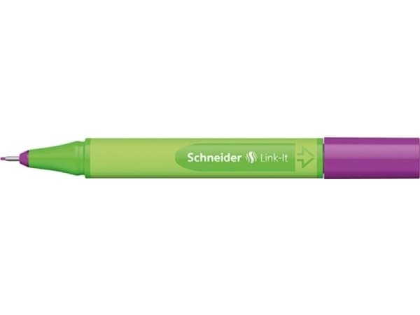 Schneider Schreibgeräte Link-It, Lilla, Grønn, Lilla, Plast, Trekant, Electric-purple, Fiber