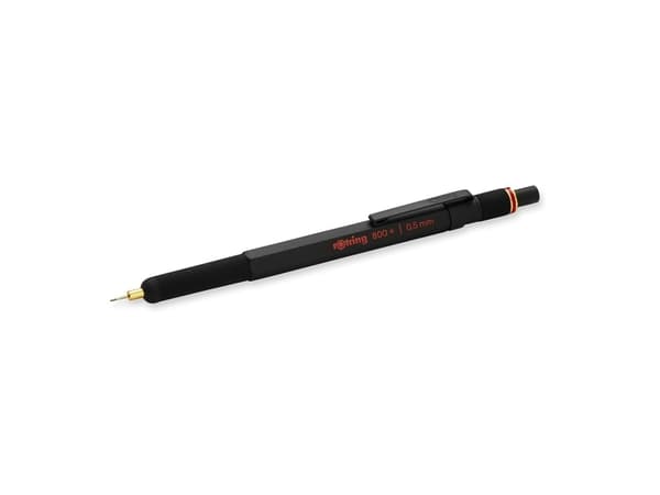 Rotring 1900182, Fastklämbar, indragbar kulspetspenna, Svart