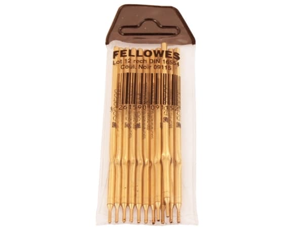 Fellowes - Påfyllning - svart (paket om 12) - för P/N: 9829501