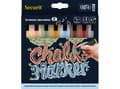 Miniatyrbilde 2 av 2: Securit® original kridtmarker sæt med otte i jordfarver - (6 stk.)