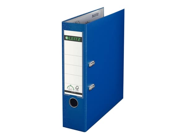 Leitz 180° - Spakbågesfil - ryggbredd: 80 mm - för A4 (210 x 297 mm) - kapacitet: 600 ark - night blue