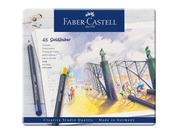 Faber-Castell Kredki Goldfaber 48 kol. opak. metal (114748)