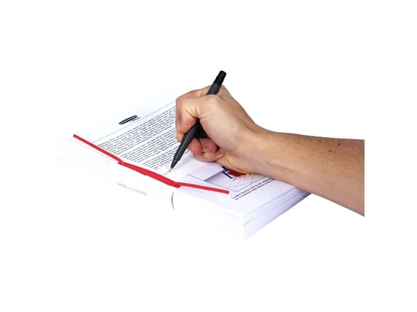Fellowes 1189301, Plast, Rød, 100 ark, 110 mm, 100 stykker