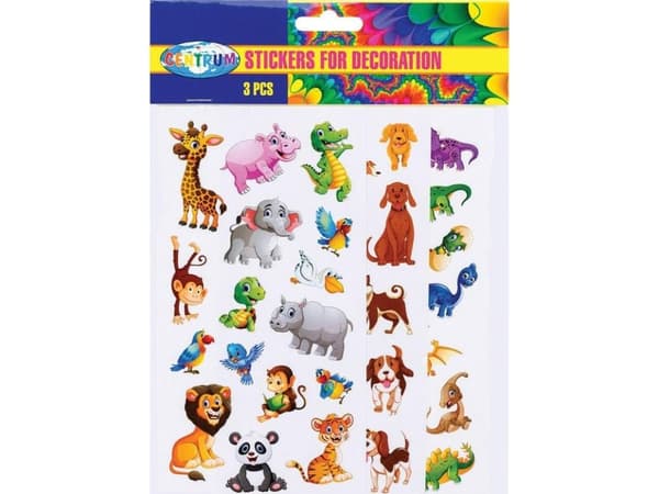 Panta Plast Decorative stickers 15x10mm & 30x15mm mix 80731