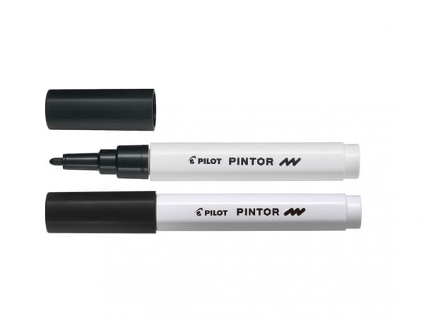 Marker Pilot Pintor sortere fin - (6 stk.)