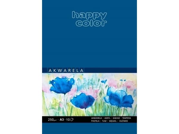 ART watercolor block A3/10K 250g HAPPY COLOR