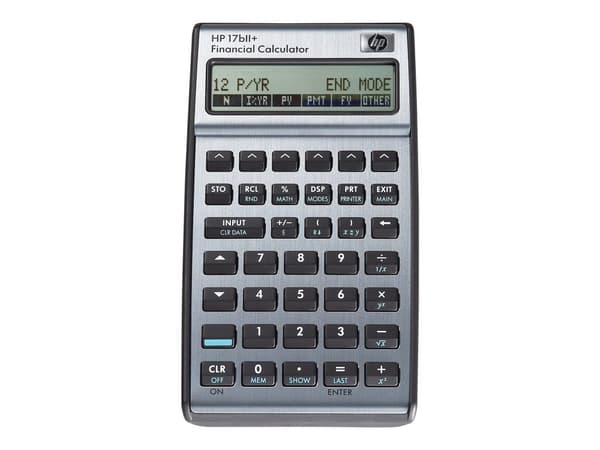 HP 17bII+ - Finansiell kalkulator - batteri