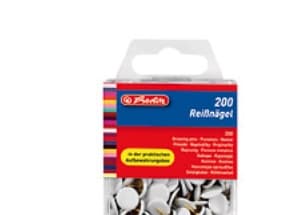 Herlitz 8770158, Hvit, Metall, Plastikk