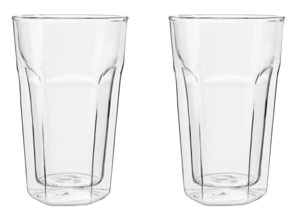 Leopold Vienna LV01516, Gjennomsiktig, Glass, Rund, 2 stykker, Klar, 280 ml
