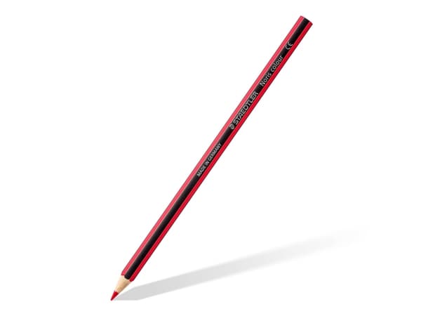 Staedtler Noris colour 185, Musta, Sininen, Ruskea, Vihreä, Vaaleansininen, Vaaleanvihreä, Magenta, Oranssi, Persikka,..., 12 kpl