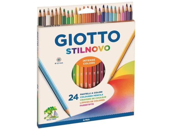 Giotto 8000825256608, Multifärg, 24 styck