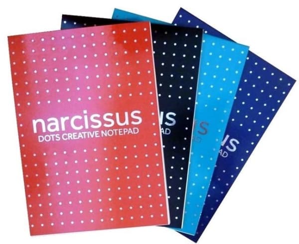 Narcissus Blok A5/80K Narcissus Kropka