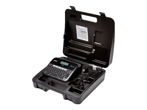 Brother P-Touch PT-D450VP - Etikettmaker - S/H - termotransfer - Rull (1,8 cm) - inntil 20 mm/sek - USB - svart