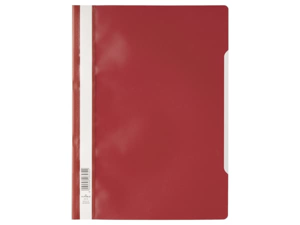 Durable D257303, Rød, Polypropylen (PP), A4, 225 mm, 309 mm