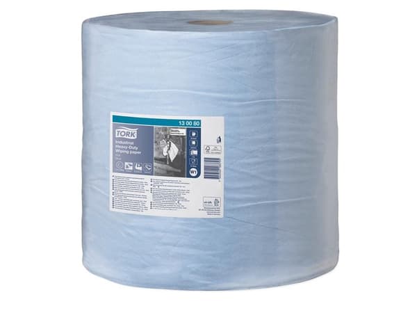 Tork Advanced Wiper 440 - Tørkepapir - engangs - jomfrupulpfibre - blå - pakke av 750 - for P/N: 652008, 652100, 652108