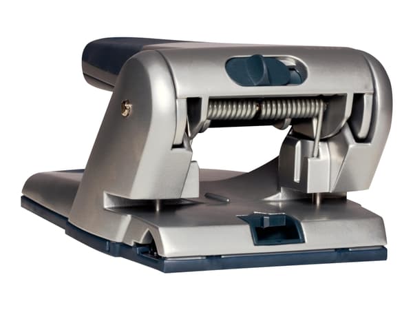 Leitz - Hullstanser - robust - 65 ark / 6.5 mm - presset aluminium - svart