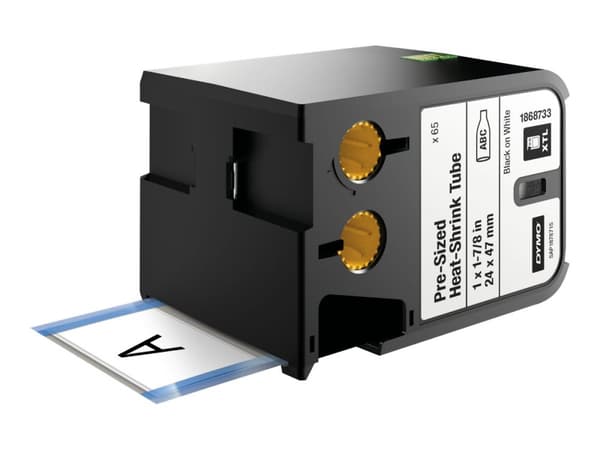 DYMO XTL - Polyolefin - svart på vitt - 12 x 34 mm 65 etikett (er) (1 rulle/rullar x 65) fodral - för XTL 500