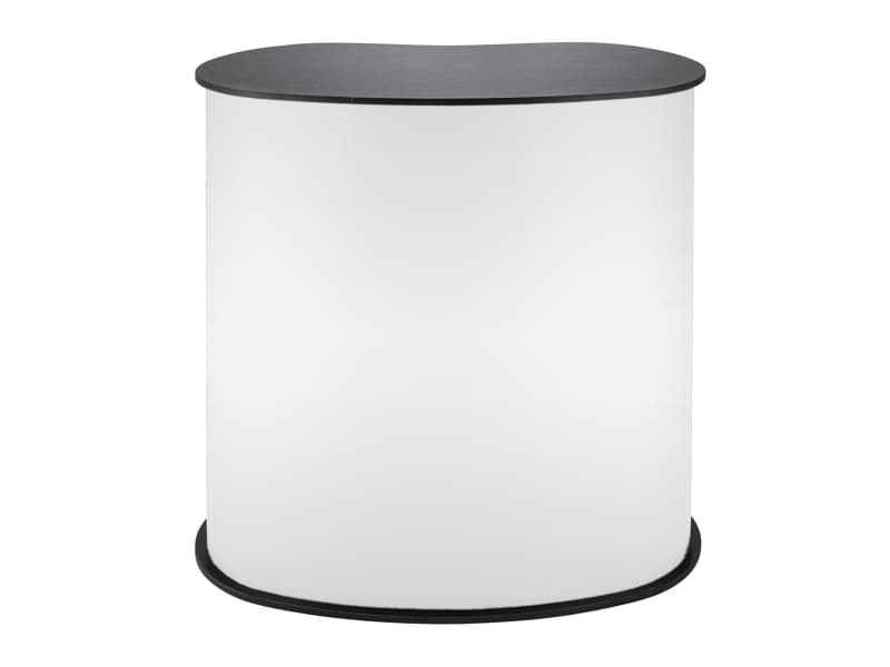 TWIN Utställningsdisk inkl. hylla - Vit Vit Vit 930x900x490mm (1st)