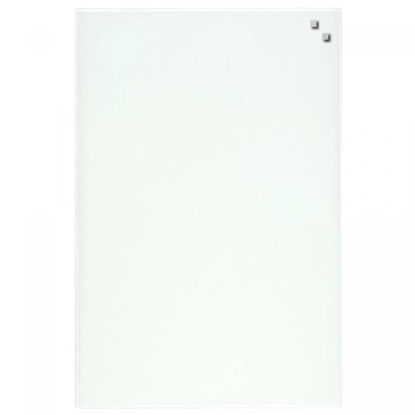 Magnetisk glastavle NAGA 40x60 cm hvid