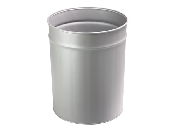 Papirkurv Twinco metal 20 liter aluminium