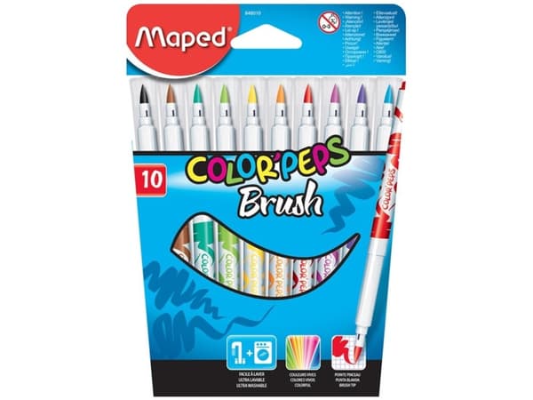 Maped 848010, 3 år, Plast, Flerfarget, 10 stykker