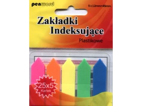 Penword Self-adhesive Plastic Indexing Tabs (WIKR-1015145)