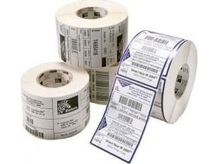Zebra Z-Ultimate 3000T - Polyester - blank - permanent akryl-adhesiv - belagt - sølv - 70 x 32 mm 28440 etikett(er) (12 rull(er) x 2370) merkelapper