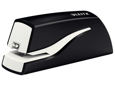 Leitz WOW NeXXt - Elektrisk stiftemaskin - 10 ark / 1 mm - plast, metall - svart