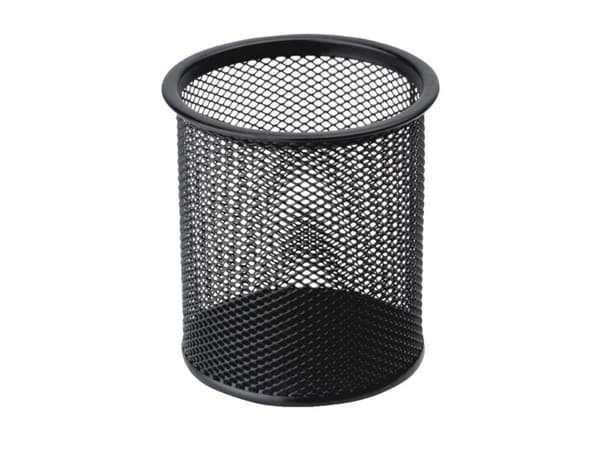 Penneholder tråd metal sort Ø90 mm H:100 mm