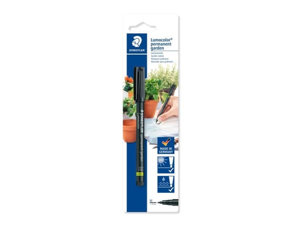 STAEDTLER Lumocolor 319 GM - Markør - permanent - svart - 1 mm - medium