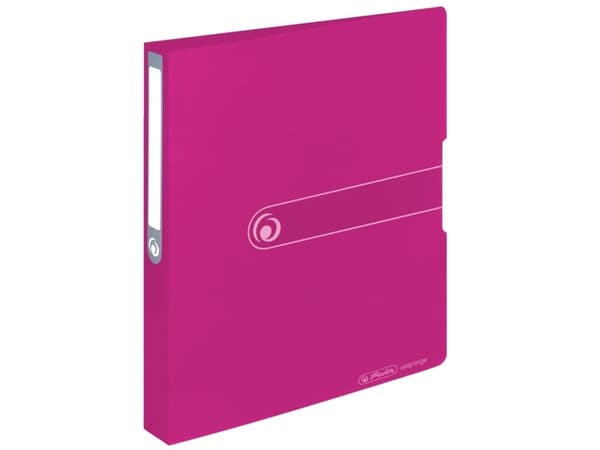 Herlitz 11205788, A4, Pyöreä rengas, Säilytys, Polypropeeni (PP), Matta, 2,5 cm