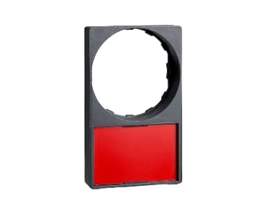 Schneider Electric ZBY6H102, Musta, Punainen, 30 mm, 50 mm, 10 kpl