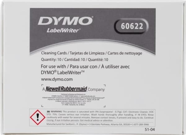 DYMO - 10 stk renseark - for DYMO LabelWriter